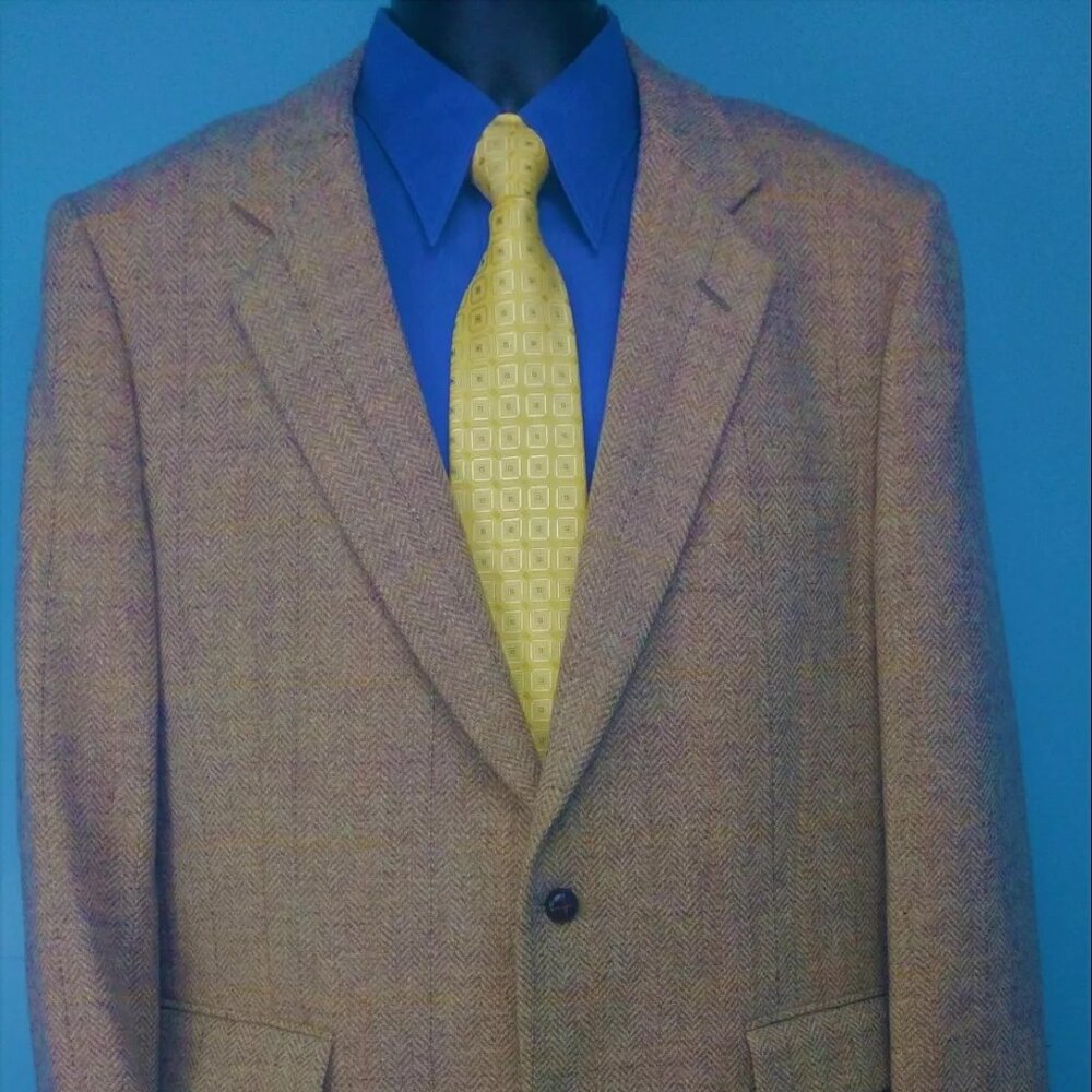 Nino Cerruti Royale Sport Beige Blazer Jacket 2 Buttons 2 Vents 41 Wool Winter